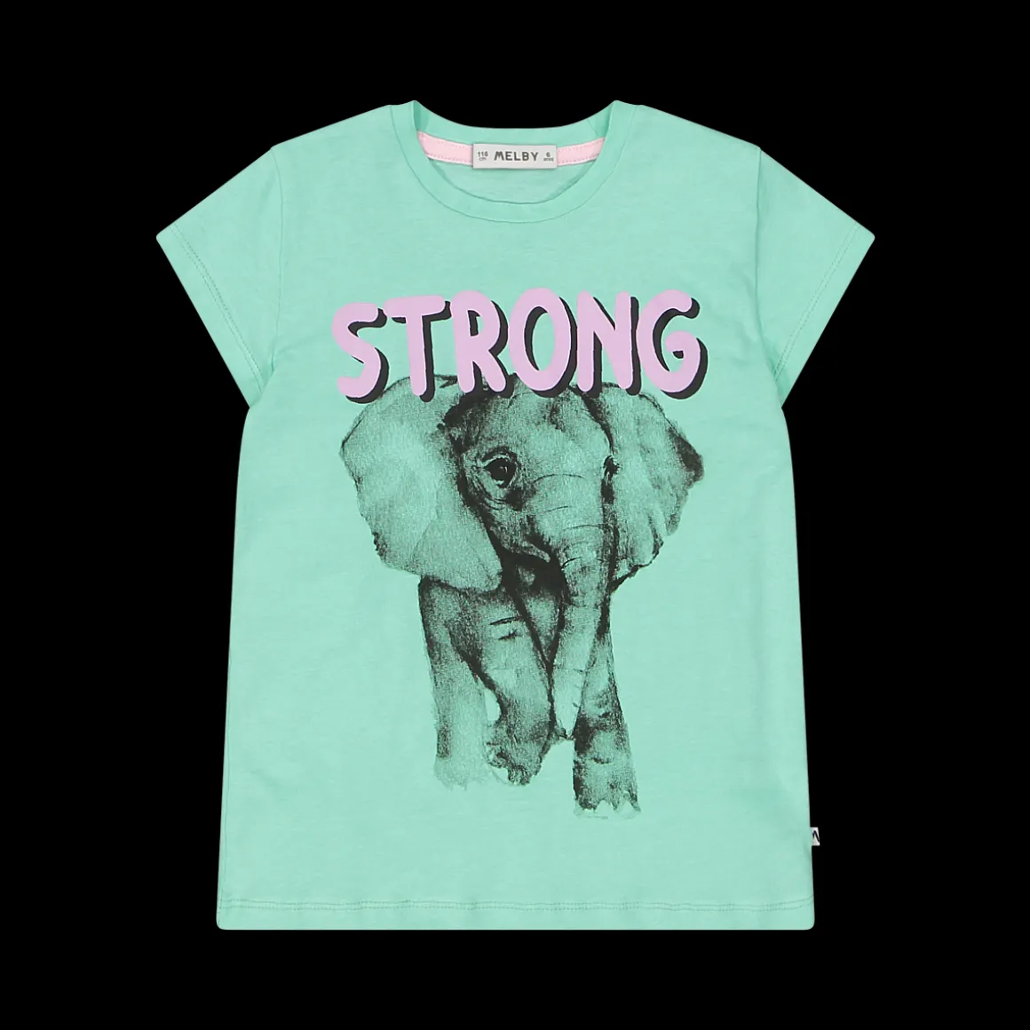 T-shirt con stampa animali da bambina