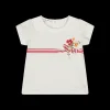 T-shirt con stampa da bambina