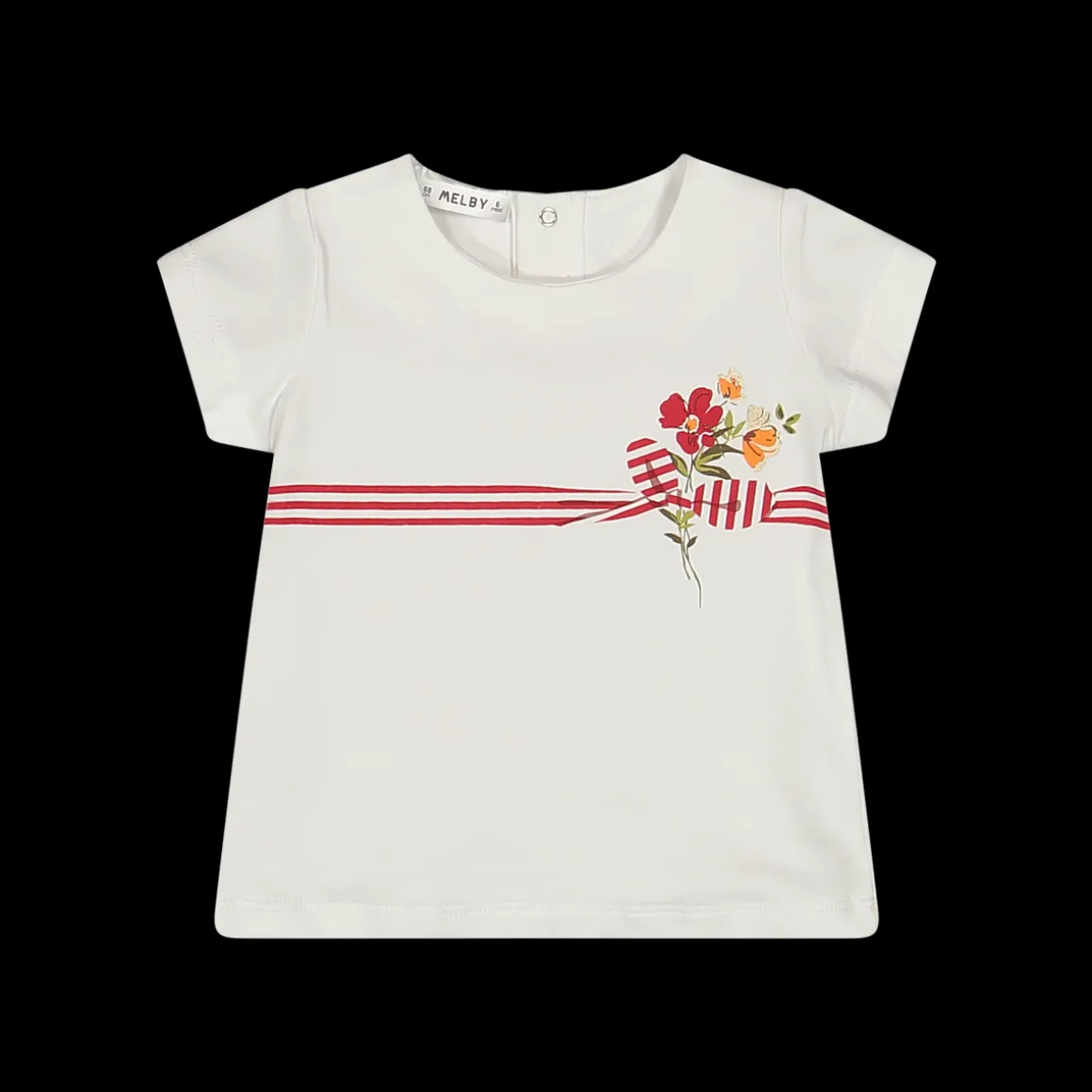 T-shirt con stampa da bambina