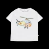 T-shirt con stampa elicottero per bambino