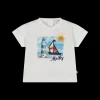 T-shirt con stampa marina per neonato