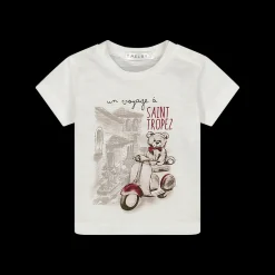 T-shirt con stampa retrò da bambino