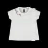 T-shirt con volant per neonata