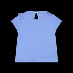 T-shirt con volant per neonata
