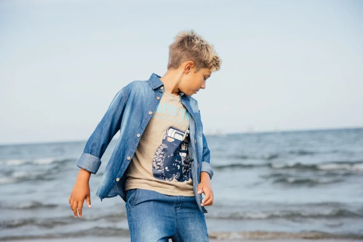 T-shirt corda per bambino