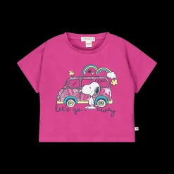 T-shirt da bambina con stampa Peneauts