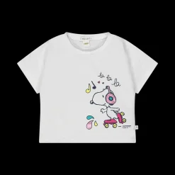 T-shirt da bambina con stampa Peneauts