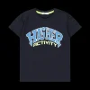 T-shirt da bambino con inserti in rete