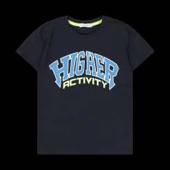 T-shirt da bambino con inserti in rete