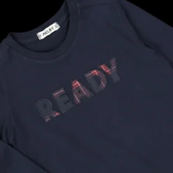 T-shirt da bambino con stampa scozzese