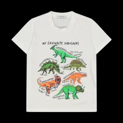 T-shirt da bambino con stampa Dinosauri