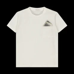 T-shirt da bambino con taschino e fazzoletto