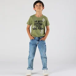 T-shirt da bambino in jersey