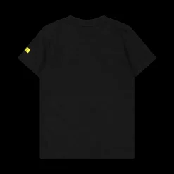 T-shirt da bambino in jersey con stampa reflex