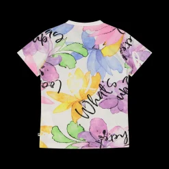 T-shirt effetto acquerello per bambina