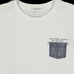 T-shirt elegante da bambino in piquet
