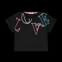 T-shirt girocollo maniche corte per bambina