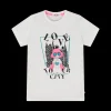 T-shirt girocollo maniche corte per bambina