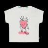 T-shirt girocollo maniche corte per bambina