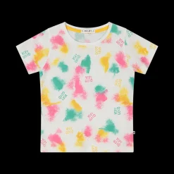 T-shirt girocollo maniche corte per bambina