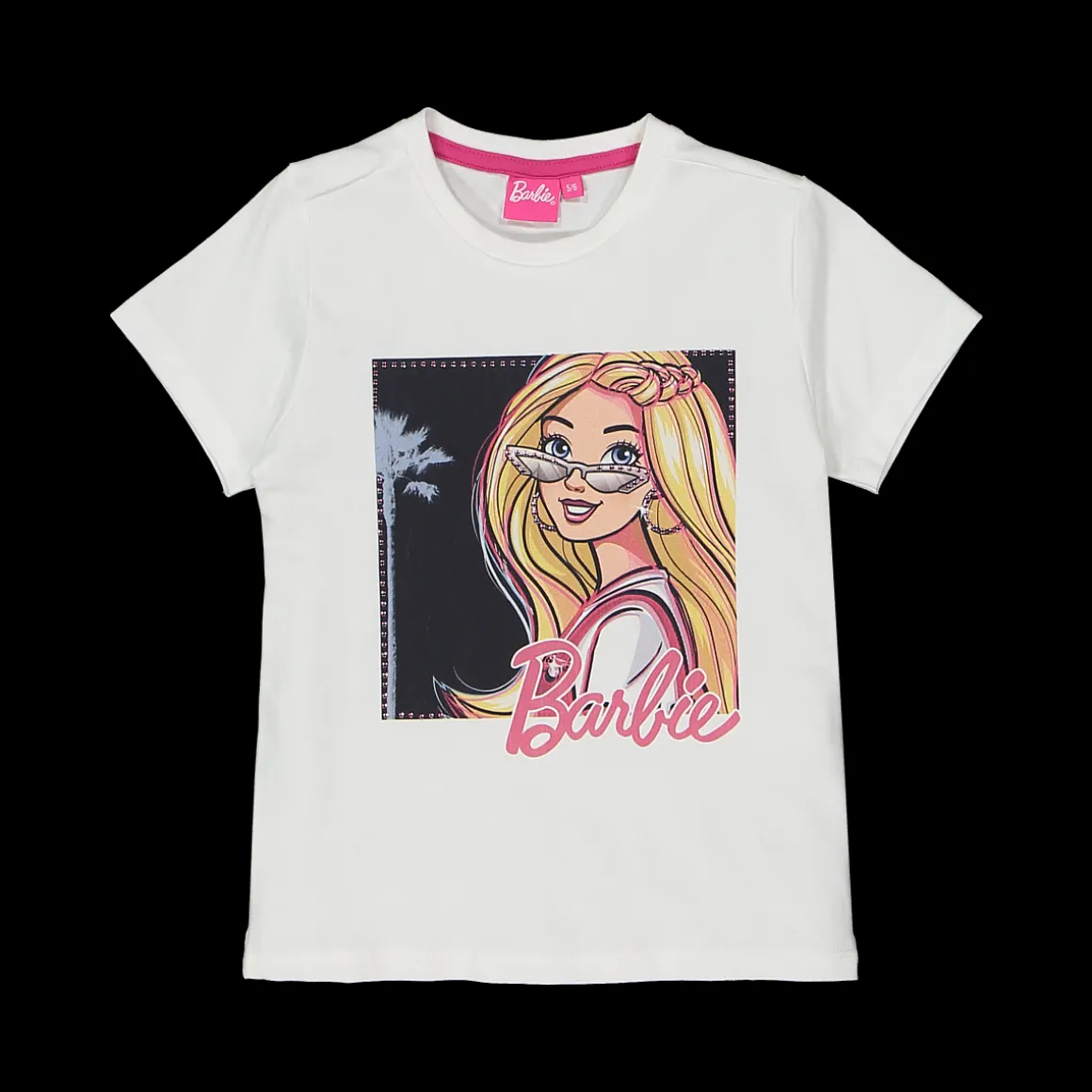 T-shirt girocollo maniche corte per ragazza
