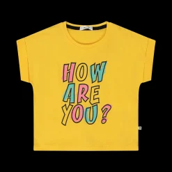 T-shirt girocollo maniche corte per bambina