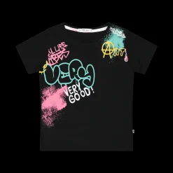 T-shirt girocollo maniche corte per bambina