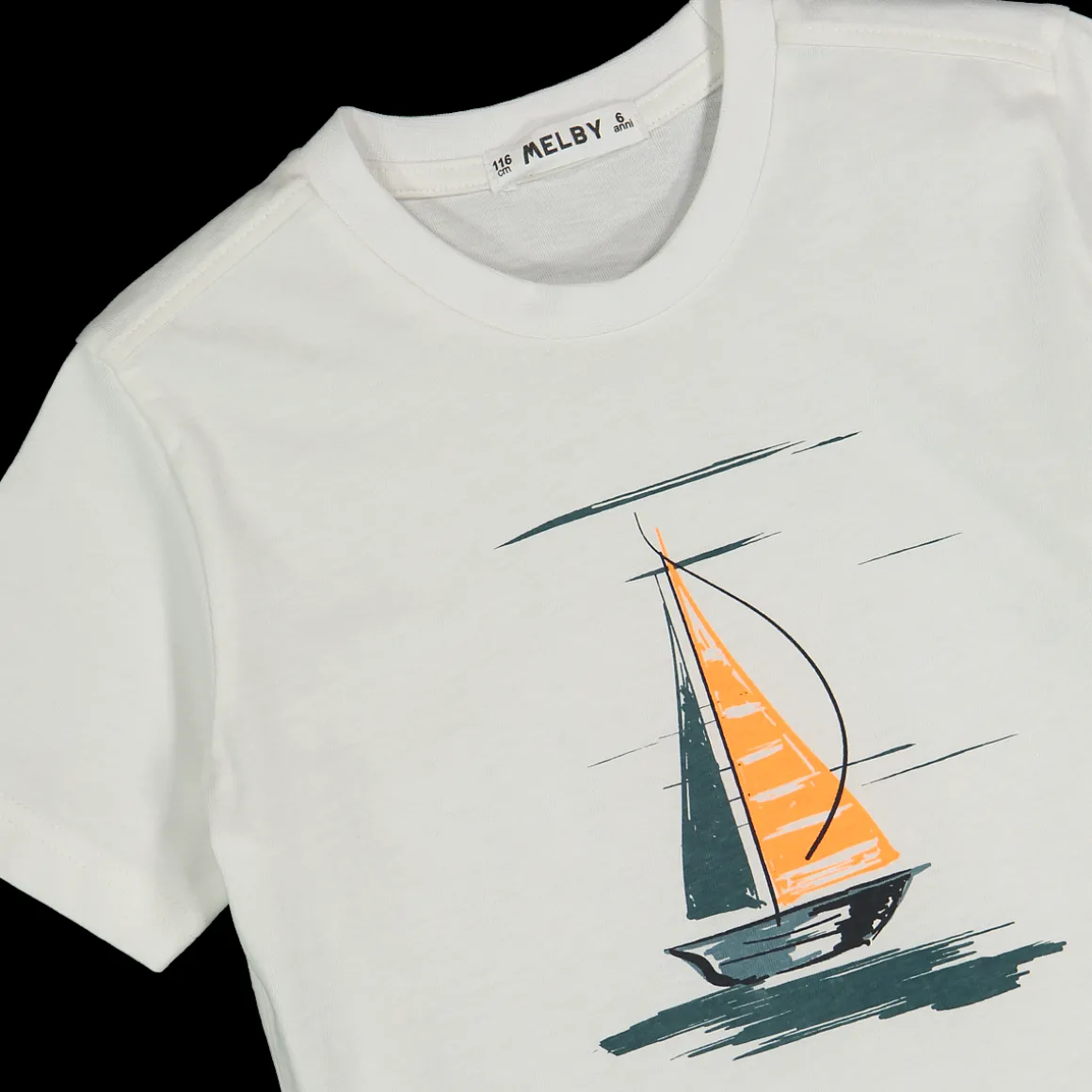 T-shirt girocollo maniche corte per bambino