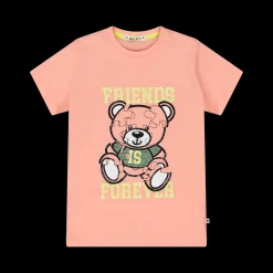 T-shirt girocollo maniche corte per bambina