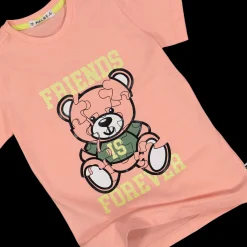 T-shirt girocollo maniche corte per bambina