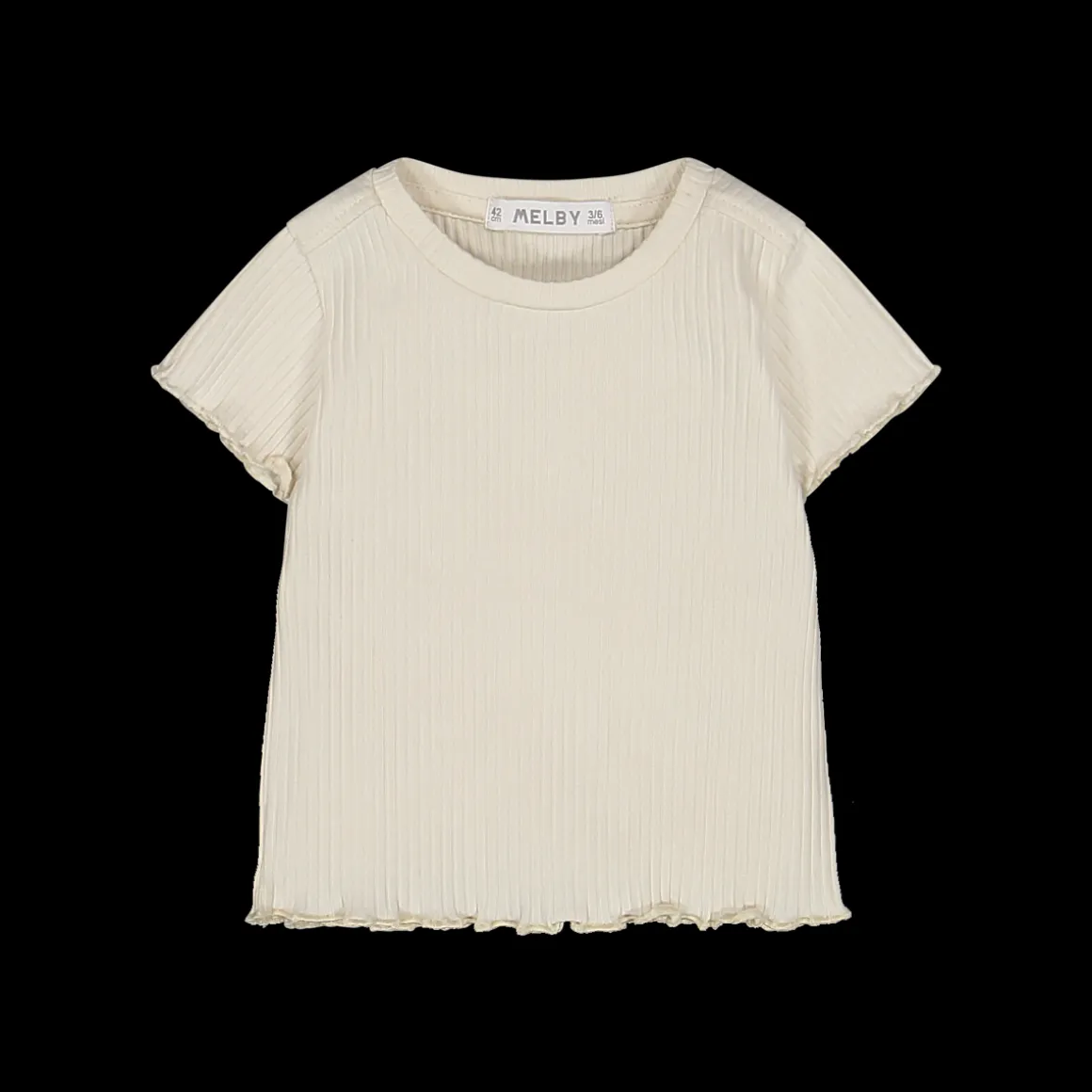 T-shirt in costina per bambina