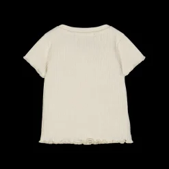 T-shirt in costina per neonata