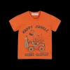 T-shirt in cotone malfilè da bambino