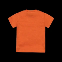 T-shirt in cotone malfilè da bambino