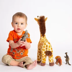 T-shirt in cotone malfilè da bambino