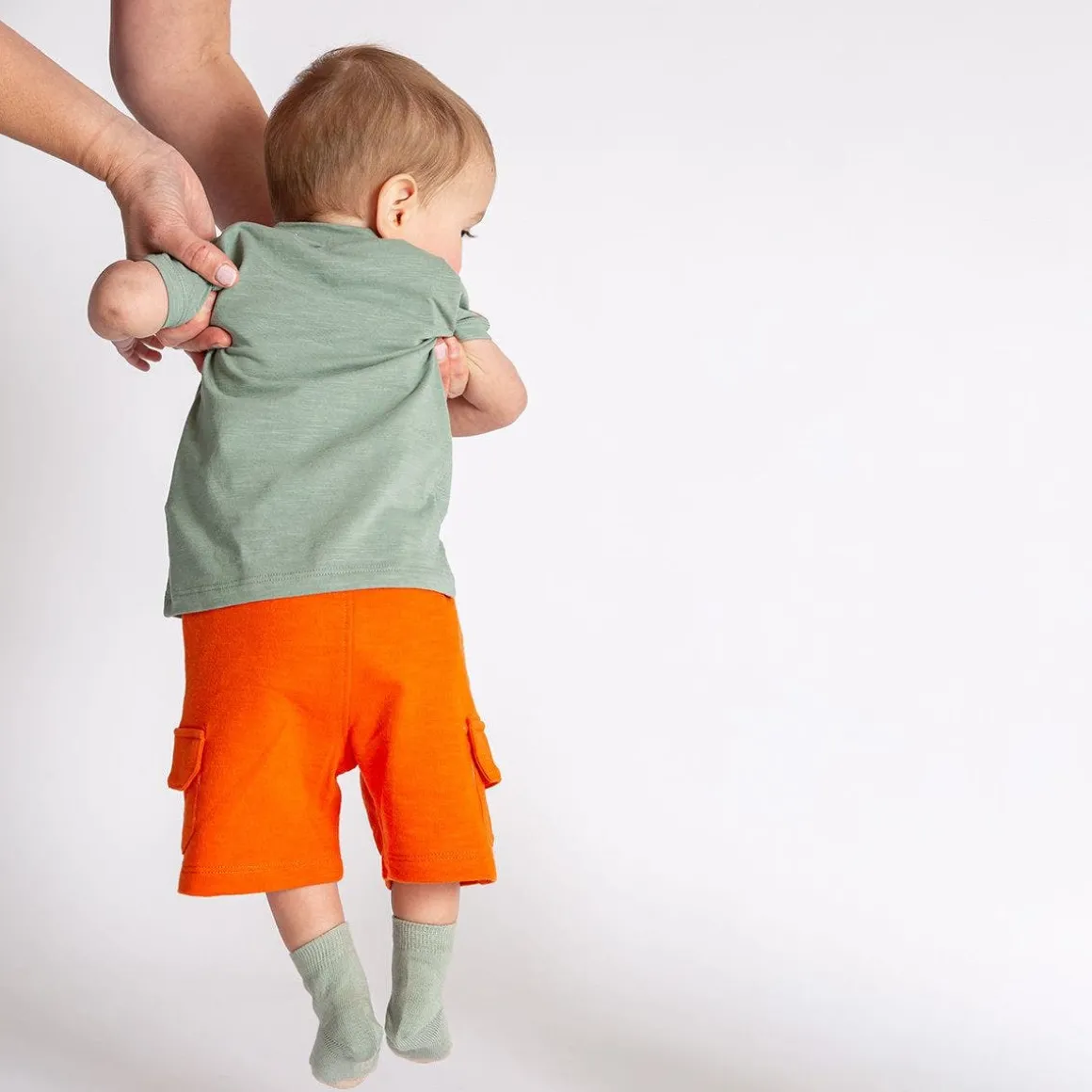 T-shirt in cotone malfilè da bambino