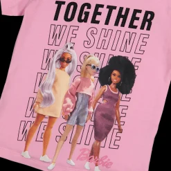 T-shirt in jersey Barbie da bambina