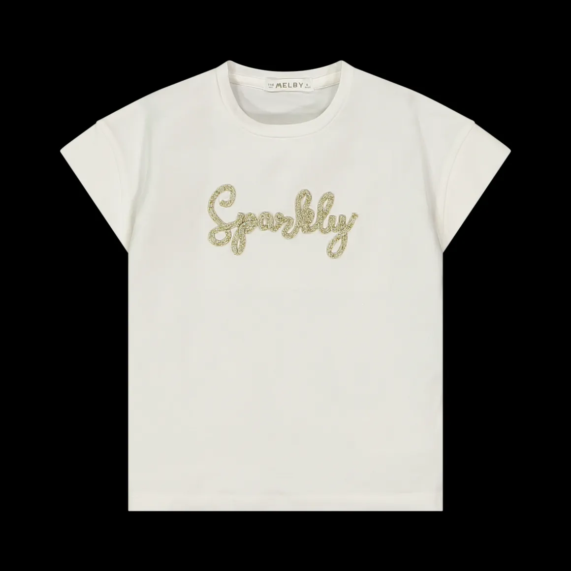 T-shirt in jersey con stampa da bambina