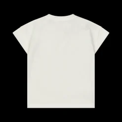 T-shirt in jersey con stampa da bambina