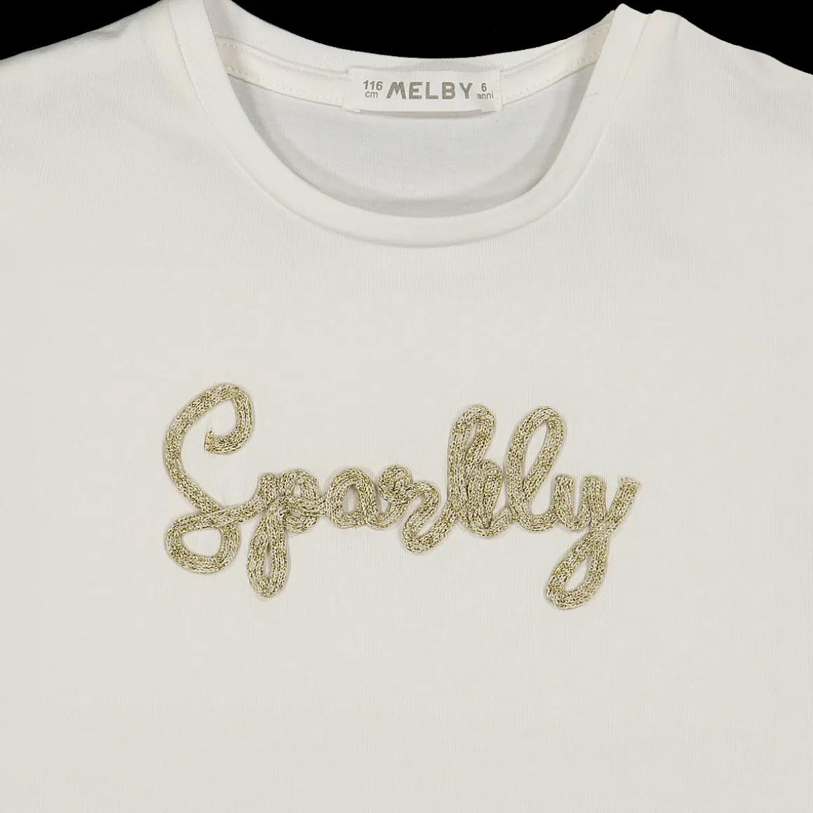 T-shirt in jersey con stampa da bambina