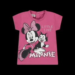 T-shirt in jersey con stampa Disney da bambina