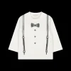 T-shirt in jersey panna da bambino