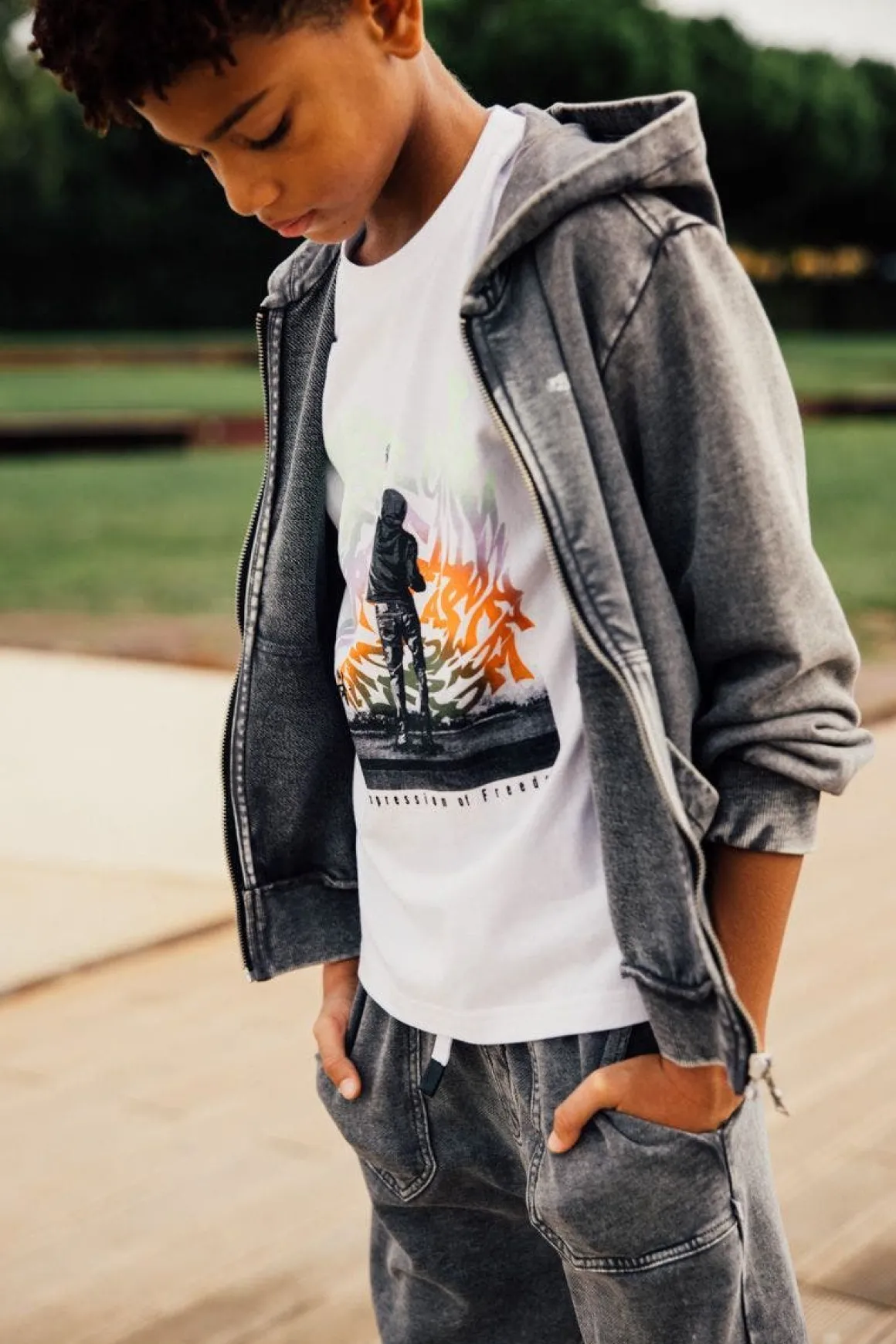 T-shirt in jersey per bambino
