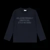 T-shirt jersey bambino con scritta