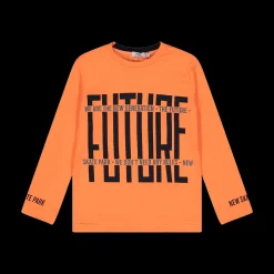 T-shirt manica lunga bambino con stampa