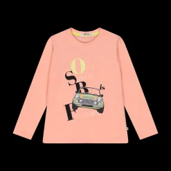 T-shirt manica lunga da bambina