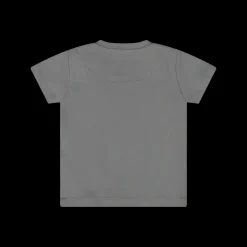 T-shirt maniche corte collo serafino in jersey bambino