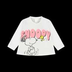 T-shirt Peanuts a maniche lunghe per neonata