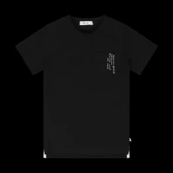 T-shirt piquet con taschino da bambino