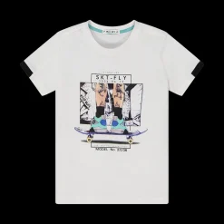T-shirt stampa Skater da bambino